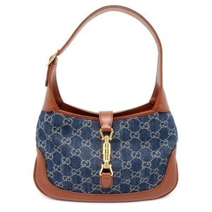 Gucci Shoulder Bag Jackie GG Denim Small Handbag